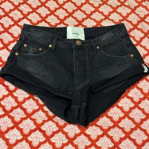 One Teaspoon Bandits Denim Shorts
